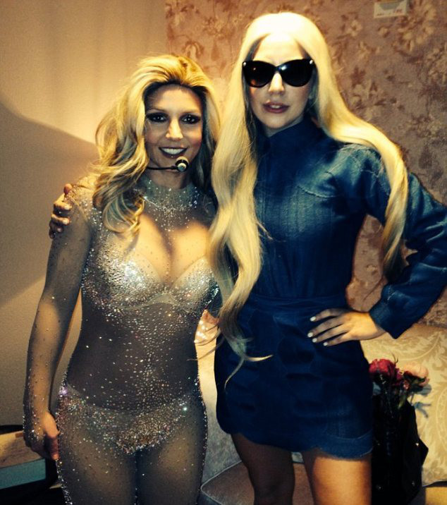 Lady Gaga e Britney Spears Lady Gaga e Britney Spears